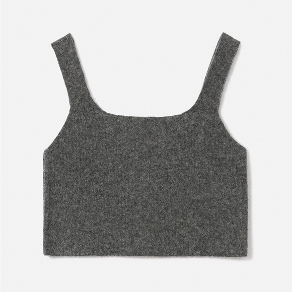 Everlane The Cozy-Stretch Wool Blend Cropped Tank Size M - Picture 3 of 11